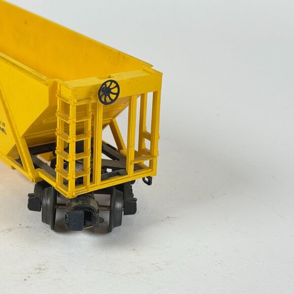 Vintage Lionel Peabody PCCX 9276 Yellow Quad Hopper Freight Train Car O Scale - Picture 5 of 9